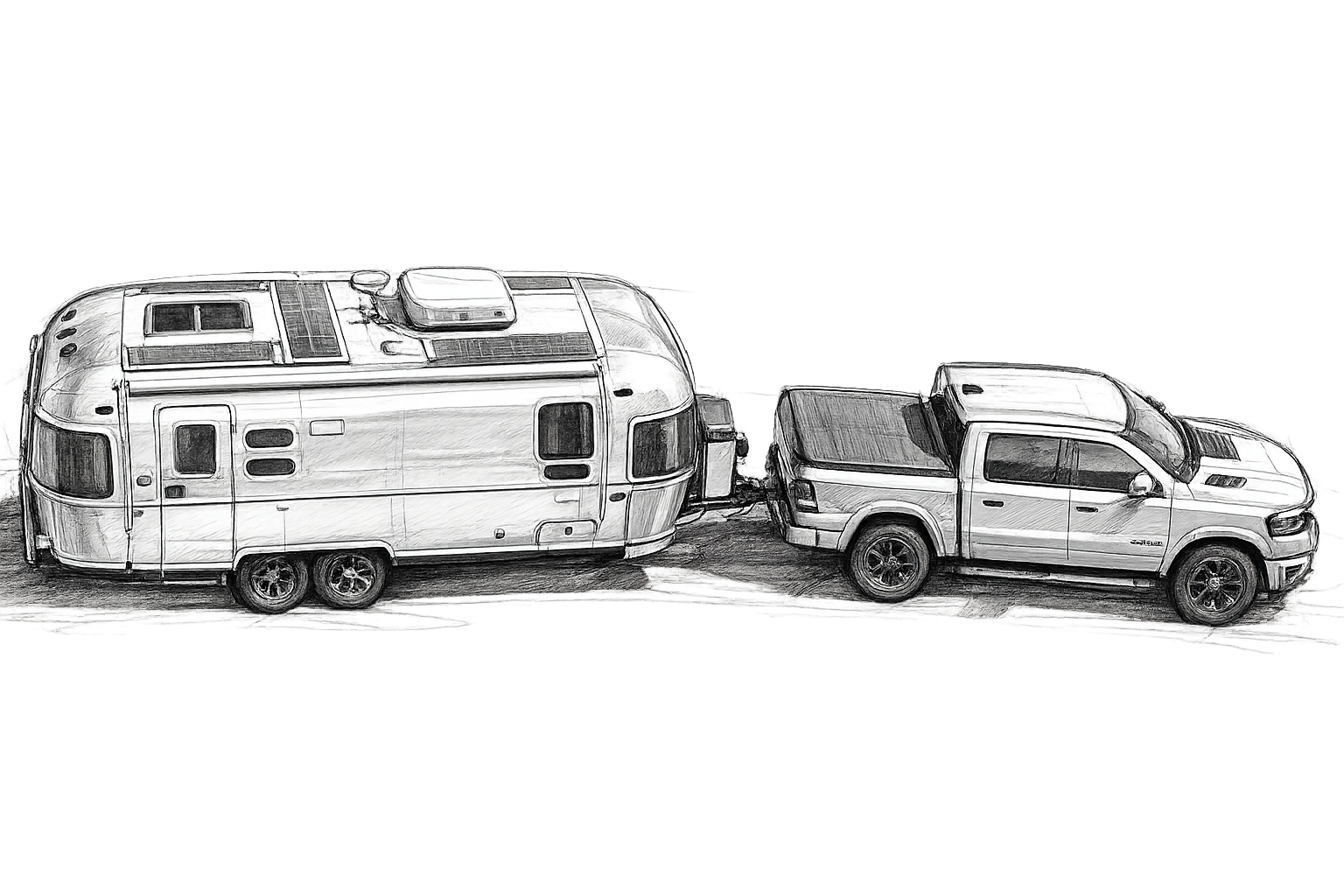 Ram 1500 sketch