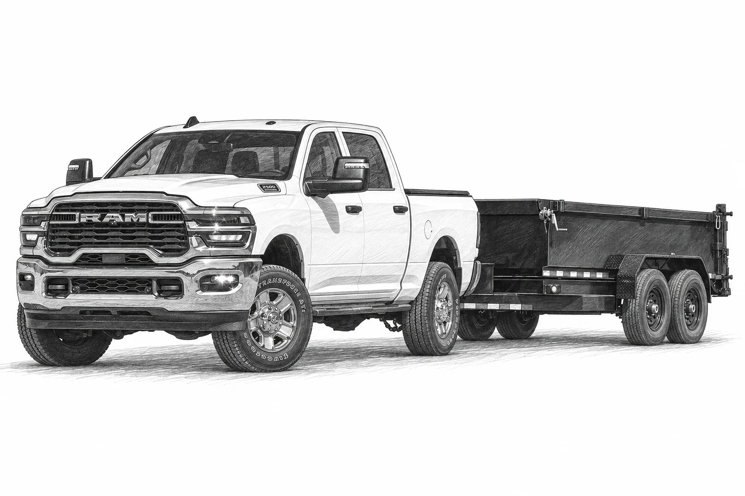 Ram 2500 2026 sketch