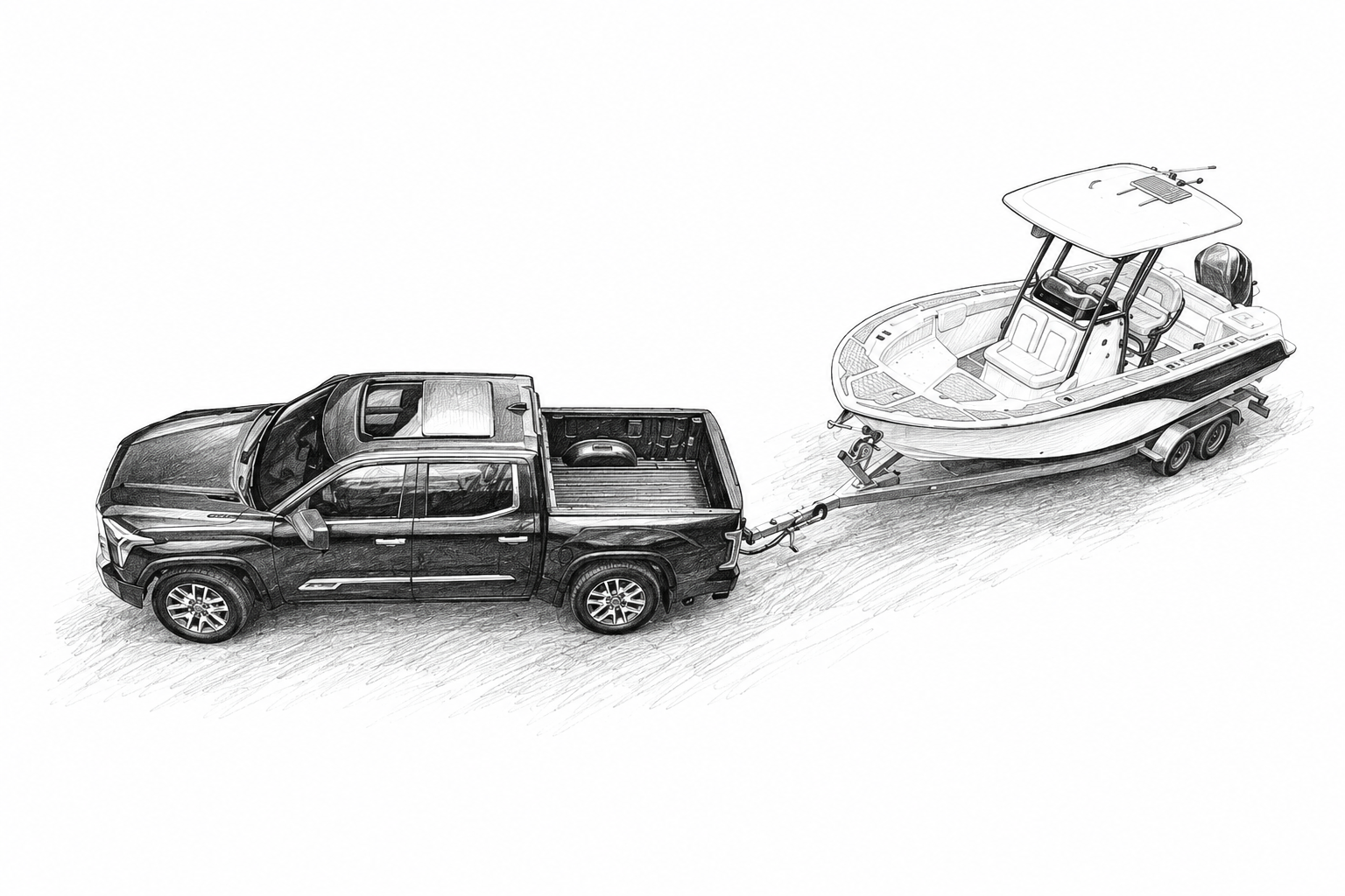 Toyota Tundra sketch